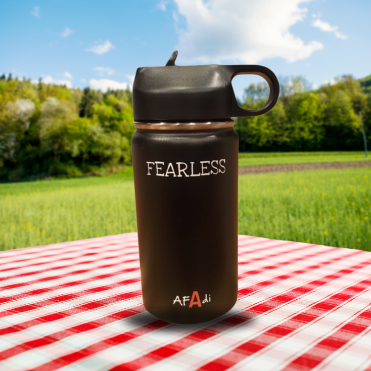 Water Bottle 12oz - FEARLESS